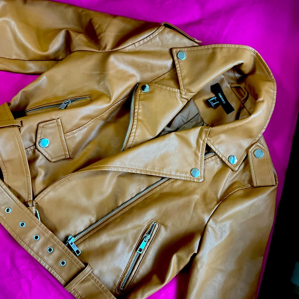Leather jacket